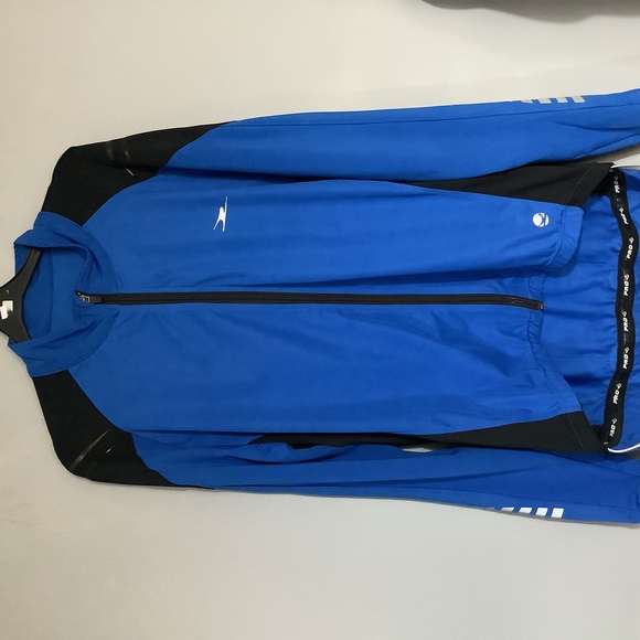 Crane Cycling Pro Full Zip Jacket - Size XL - Blue Mix - P2P 22” - Reflective - Picture 5 of 10